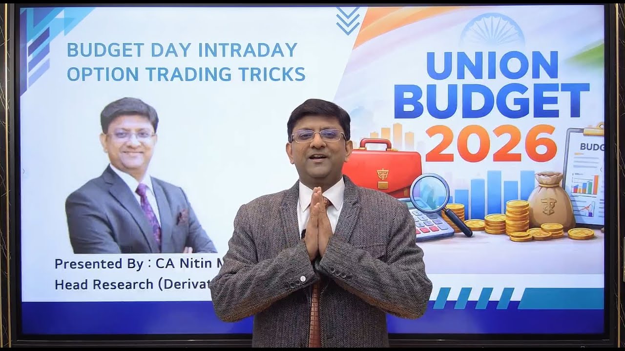 Budget Day 2026: Intraday Option Trading Tricks || Nitin Murarka Nifty ke Nishanebaaz