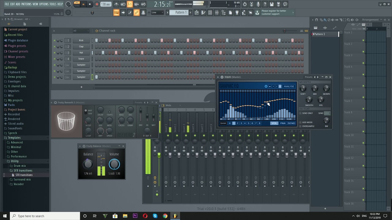 FLS   20 create equalaiser reverb + deley + max echo