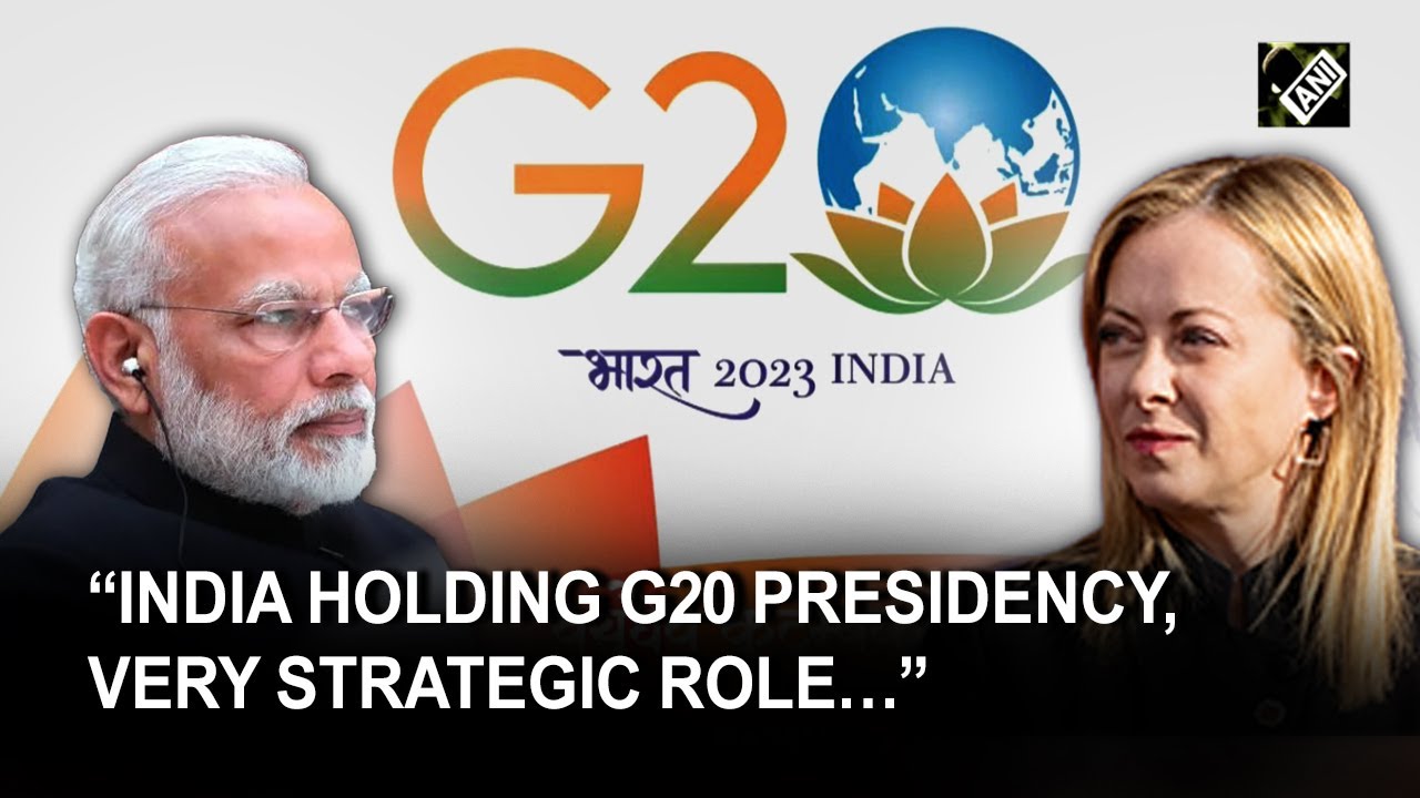 “India holding G20 Presidency, very strategic role…”Italian PM Giorgia Meloni at Raisina ‘ideas Pod’