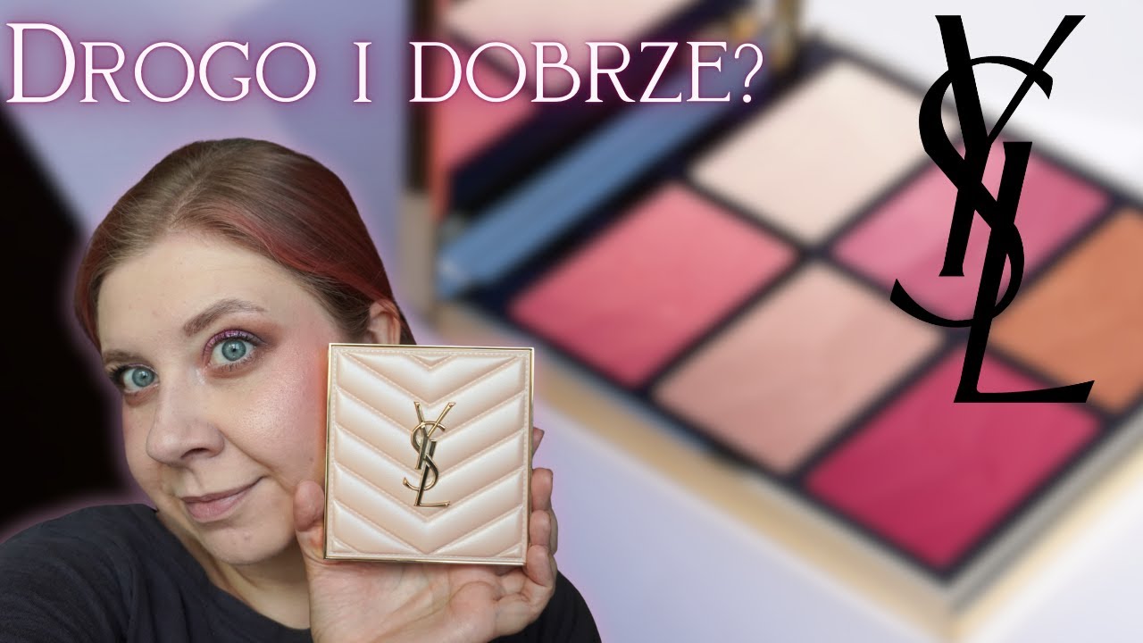 Moje pierwsze spotkanie z Yves Saint Laurent |320zł za róże i rozświetlacze Golden Oasis