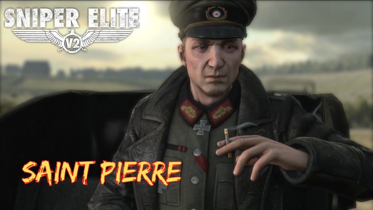 Saint Pierre | Sniper Elite V2 DLC Mission | No Commentary | SPEEDRUN |