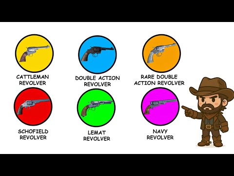 Every REVOLVER In Red Dead Redemption 2 Explained