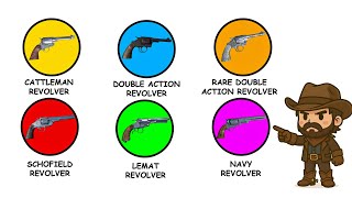 Every REVOLVER In Red Dead Redemption 2 Explained