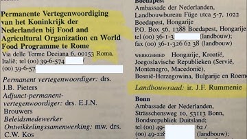 Het ambtelijk verleden van Jean Rummenie (bbb-stas van Landbouw,Visserij, Voedselzekerheid & Natuur)