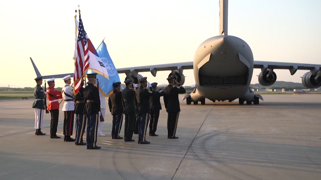 Team Osan Hosts Repatriation