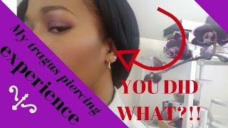 You Did What? My Tragus Piercing Experience With Footage