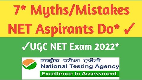 7 Mistakes Every Aspirants Do In UGC NET Exam || 🎯Target UGC NET Exam 2022 #CrispyConcept_UGCNET