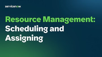 Getting Started with Resource Management