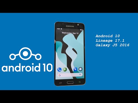 Flashing Lineage OS 17.1 On Samsung Galaxy J5 2016 | Android 10
