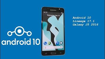Flashing Lineage OS 17.1 On Samsung Galaxy J5 2016 | Android 10