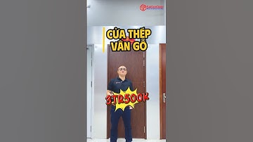 👍 Giới thiệu cửa thép vân gỗ chống cháy, đây là cửa thép vân gỗ chống cháy an toàn cho cửa căn hộ