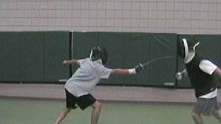 Foil Fencing Lesson Counter Parry-Riposte