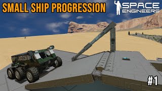 ☣️Space Engineers: Small Ship Progression - Building Hanger Doors