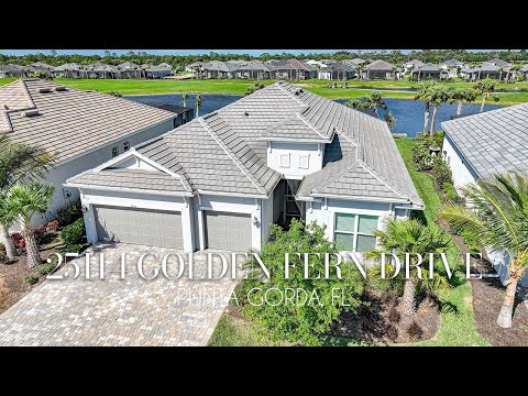25114 Golden Fern Dr, Punta Gorda, FL home video tour