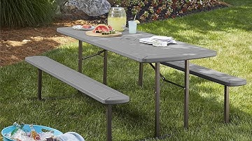 Cosco Outdoor Living Folding Picnic Table | $100k Bonuses in Description