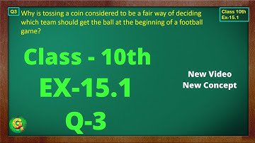 Ex 15.1 Q3 Class10 | Probability | Exercise 15.1 | Class10 Math | Class10 Ex 15.1 Q3 | Green Board