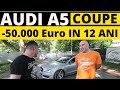 Audi A5 Coupe: 50.000 Euro DEPRECIERE in 12 ani, MERITA?