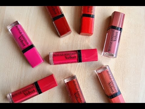 Video: Barra de labios de terciopelo Bourjois Rouge Edition - Peach Club