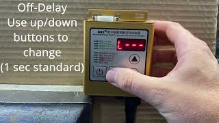 Changing the settings on the MK6 Feeder controller screenshot 3