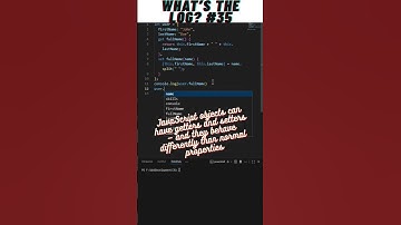 JavaScript Getter & Setter Trick ⚡ | What’s the Log? 35