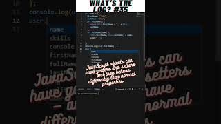 JavaScript Getter & Setter Trick ⚡ | What’s the Log 35