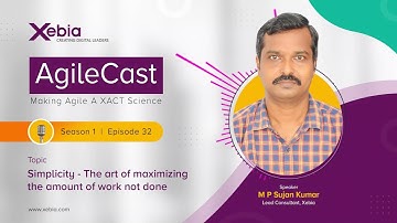 AgileCast S01E32 - Simplicity - The Art of Maximizing the Amount of Work Not Done