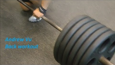 Epic Back Workout with Andrew Vu [1080p]