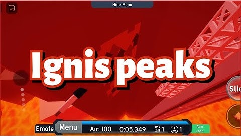 Ignis Peaks [Crazy] | noomlek | Flood Escape 2 Map Test | Roblox
