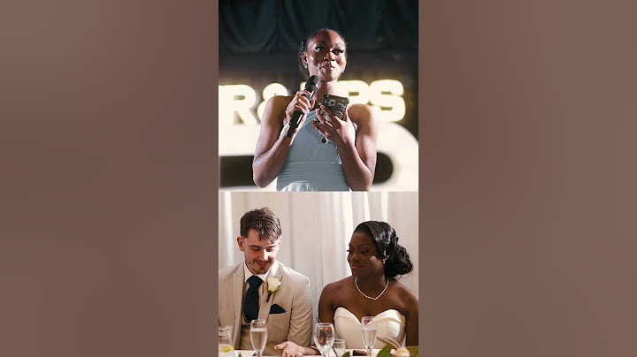 The Funniest Bridesmaid Speech You’ll Ever Hear!