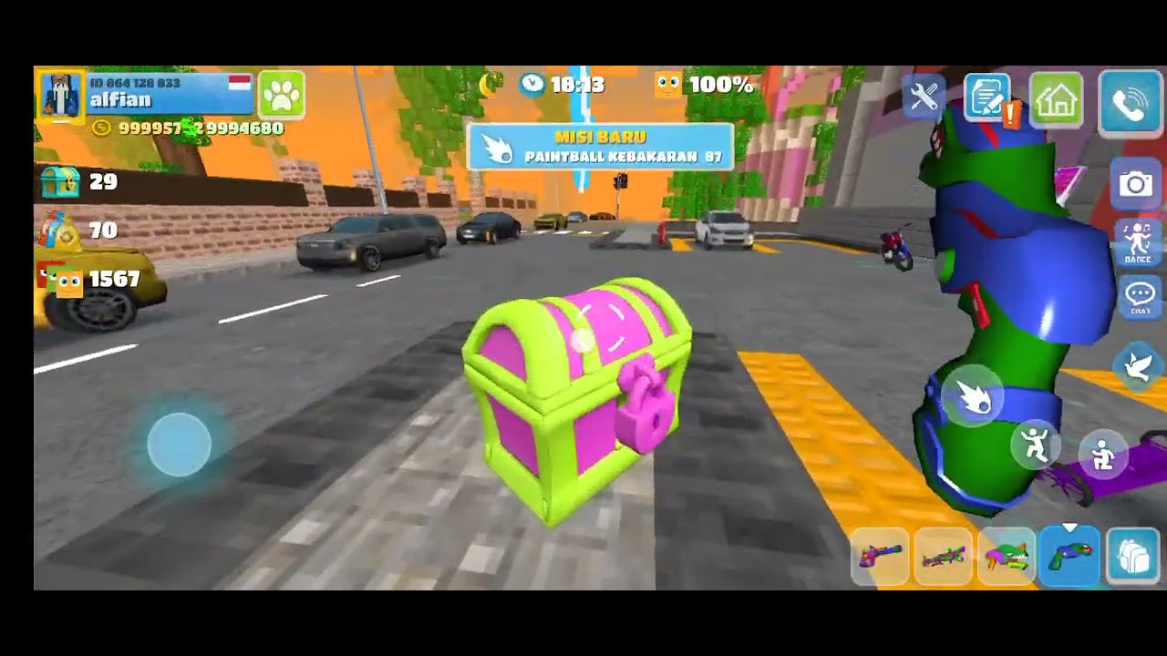 Petualangan di dalam kota 