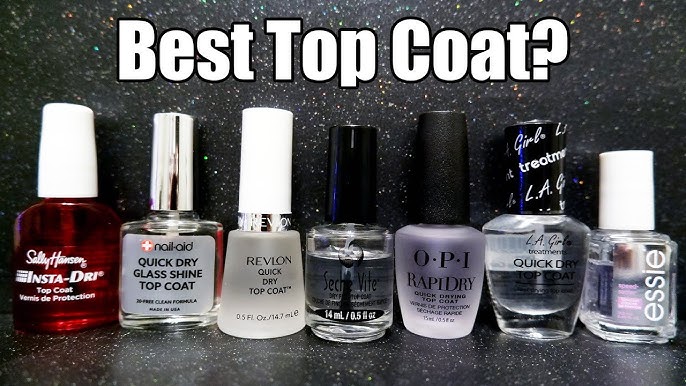 My Favourite Base & Top Coats (Regular Nail Polish) - femketjeNL