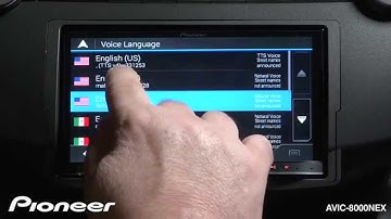 How To - AVIC-8000NEX - Use Navigation Settings