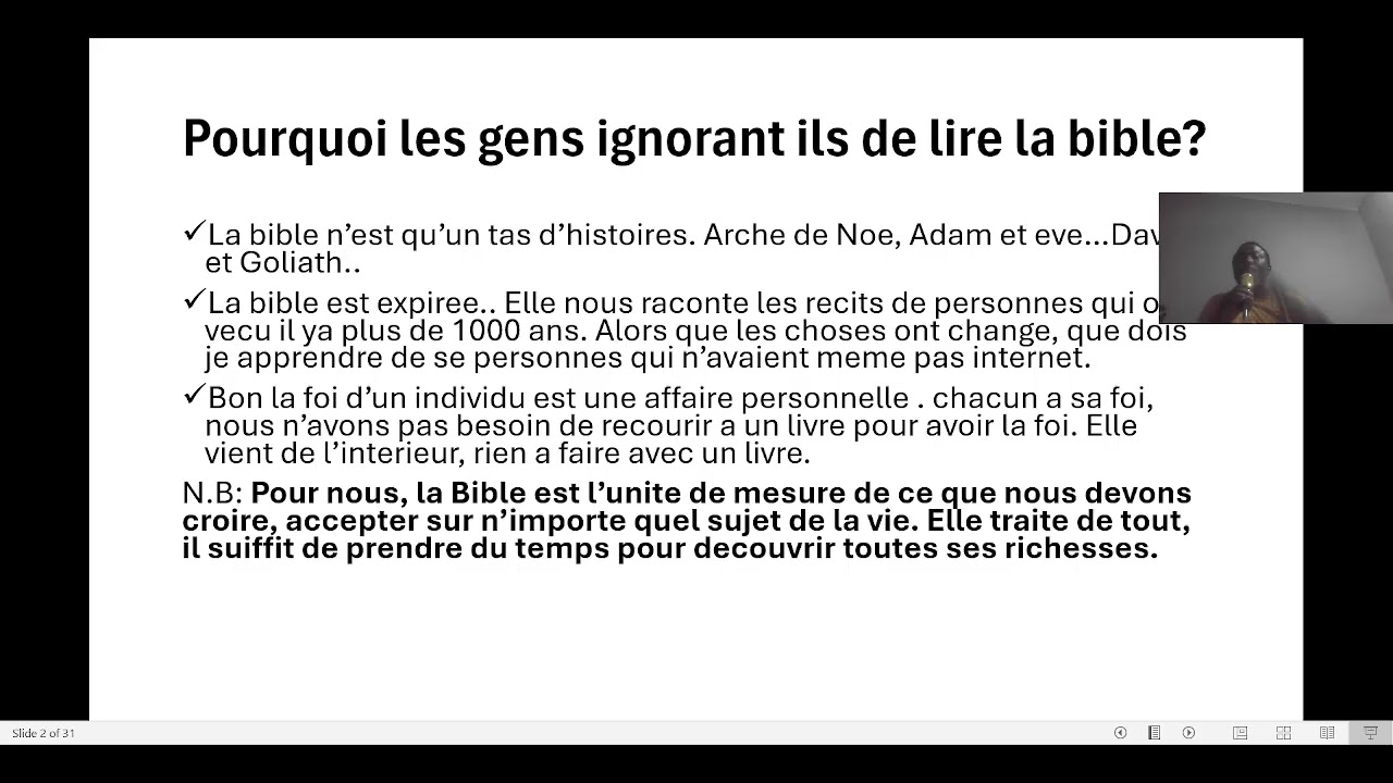 BIBLIOLOGIE, INSPIRATION DE LA BIBLE