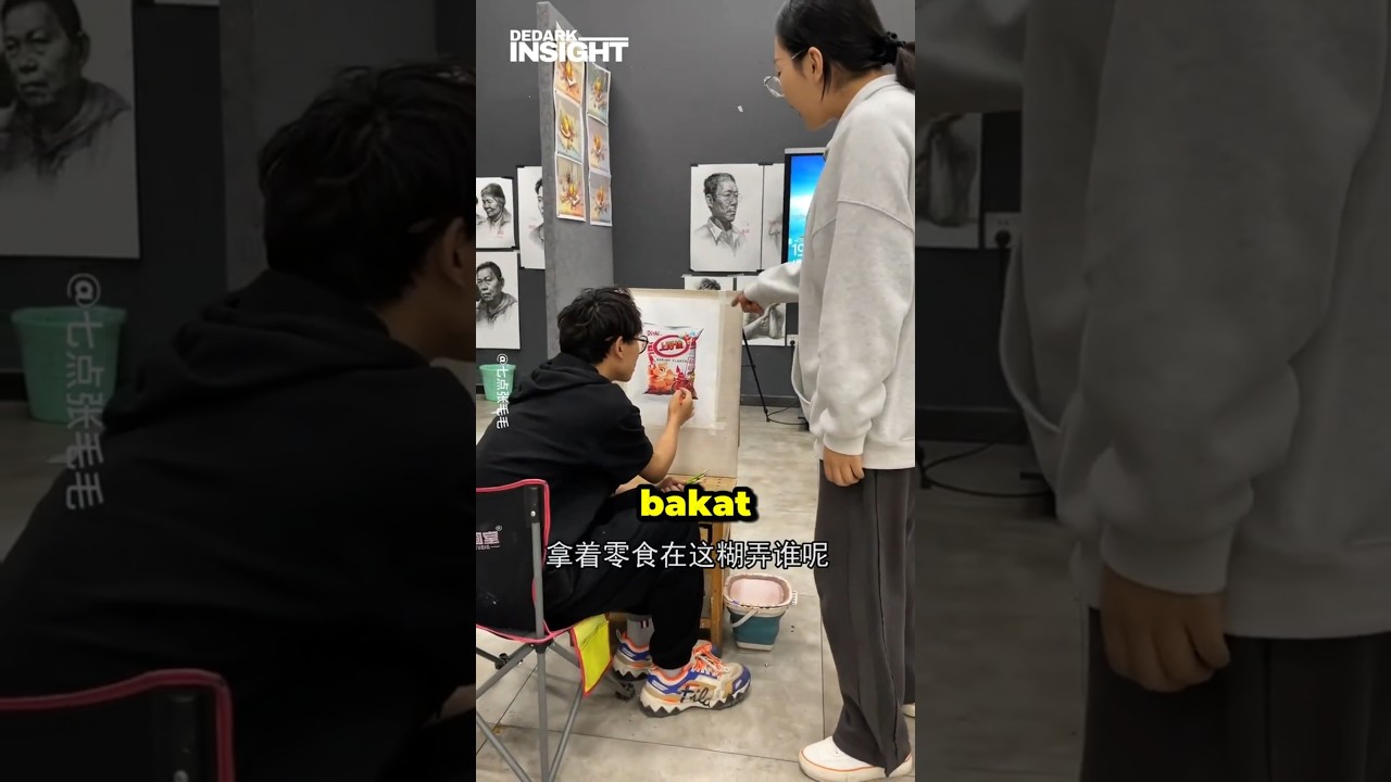 Jangan Pernah Macam-Macam Sama Murid Kelas Melukis!