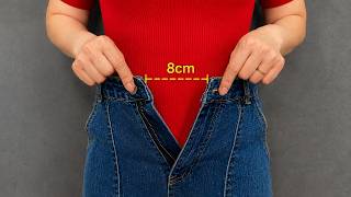 The Secret Is Revealed A Simple Trick To Fix Tight Jeans At Home.