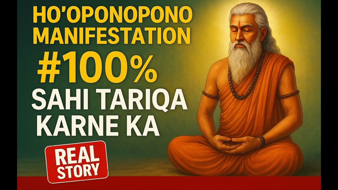 Day 3 Morning Ho’oponopono Practice | 100% सही तरीका | Manifest Faster Results 