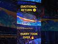 Klay Thompson’s Emotional Return 😢🔥 | Curry Goes OFF in Clutch Finish! #nba #viral #sports #shorts