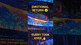 Klay Thompson’s Emotional Return 😢🔥 | Curry Goes OFF in Clutch Finish! #nba #viral #sports #shorts