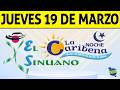 CARIBBEAN And SINUANO NIGHT Results For Thursday March 19 2026 CHANCE CARIBBEAN And SINUANO NIGHT Results For Thursday March 19 2026 CHANCE