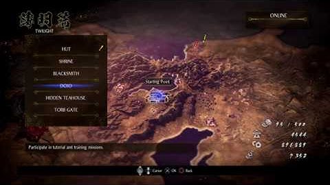 Nioh 2 - How to Reset your skill points