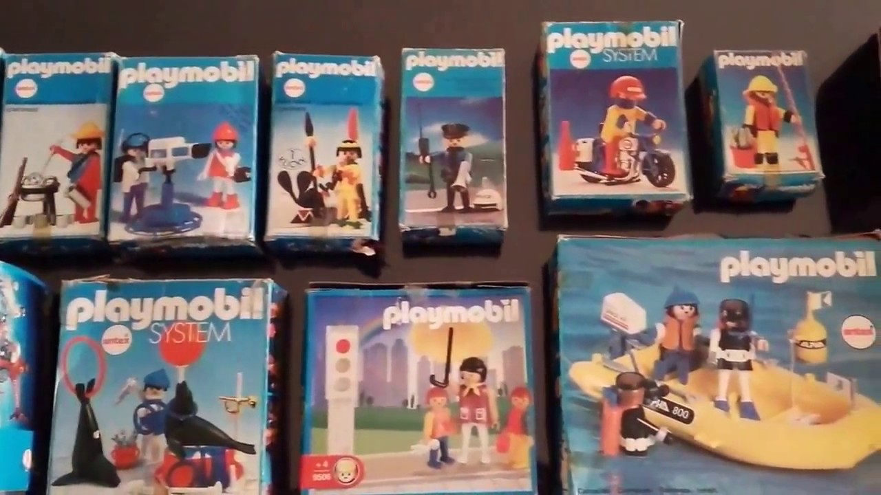 Playmobil collection retro 80's YouTube