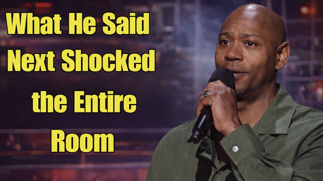 Dave Chappelle | What He Said Next Shocked the Entire Room | Stand Up Comedy