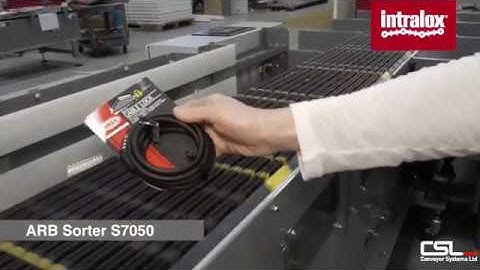 Intralox ARB Sortation System - Conveyor Systems Ltd