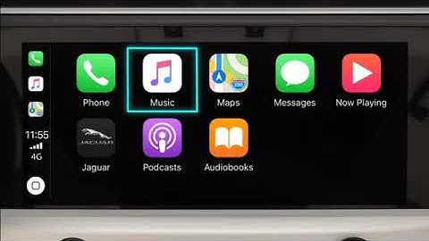 How Apple CarPlay Works in the 2021 Jaguar F-Type