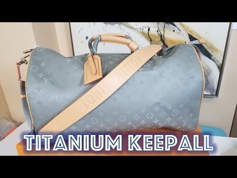 Louis Vuitton UNBOXING reveal | keepall 50 monogram titanium | docLUXURY - YouTube