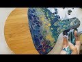 415 Creating a Decorated Serving Board with Acrylic Pouring