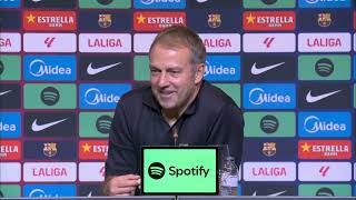 Flick praises goal-scorer Raphinhas commitment after 2-0 win Athletic Bilbao