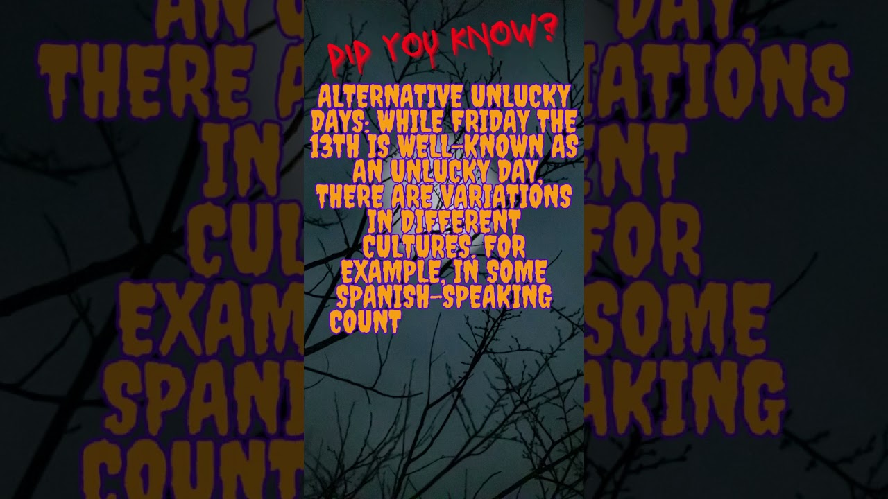 Fun Facts about Friday the 13th Ep.11 