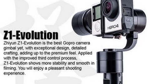 Introduction of Z1-EVO 3-axis handheld stabilizing gimbal