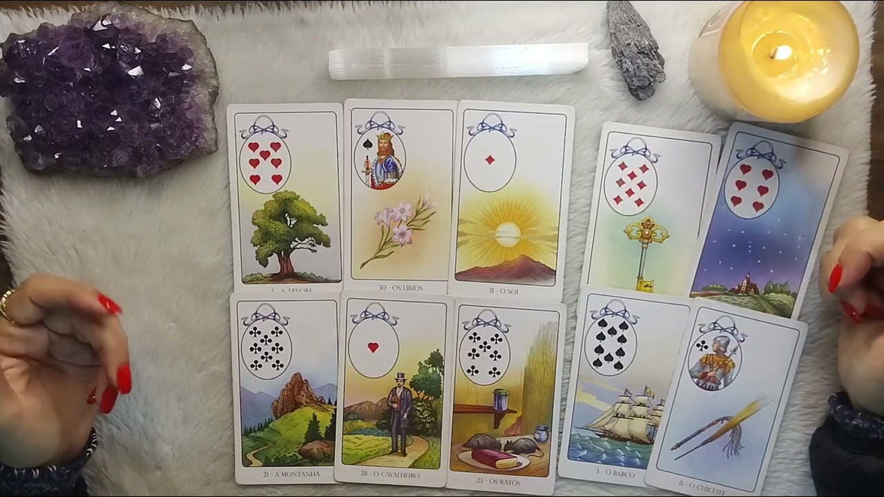 Ele/ela voltará para mim? Baralho Cigano, Tarot